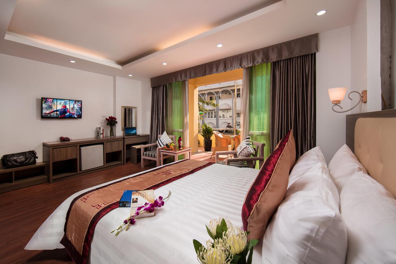 Van Mieu Hotel Hanoi Bagian luar foto