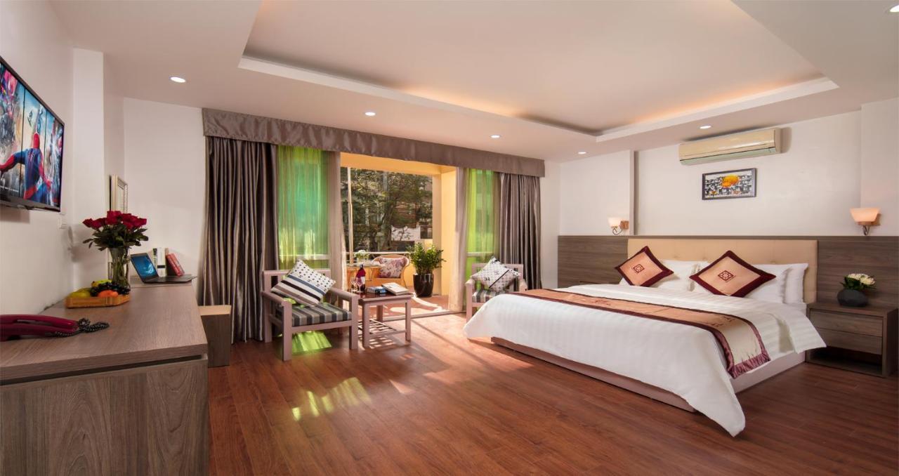 Van Mieu Hotel Hanoi Bagian luar foto
